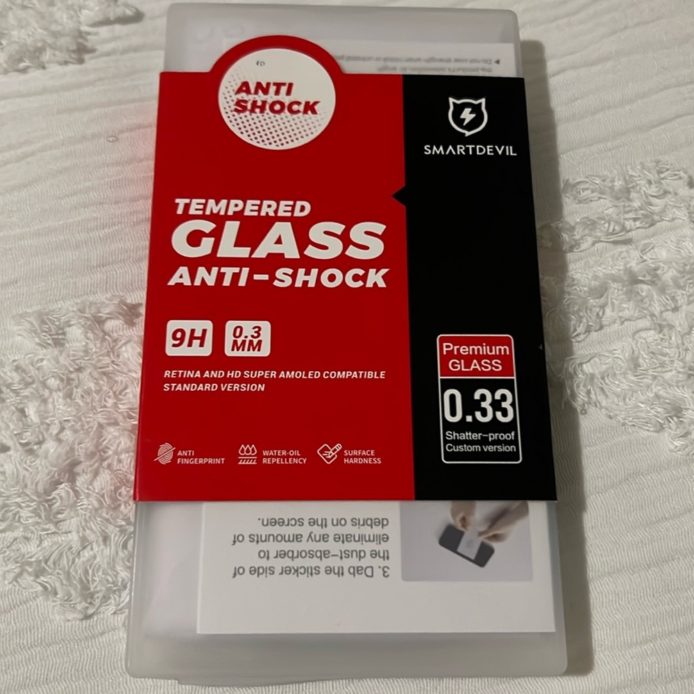 Smartdevil 3 pack tempered glass screen protector for Apple Iphone 14 Pro Max